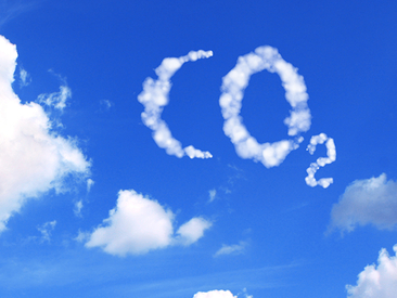 CO2-Emissionen - Wolke im Himmel