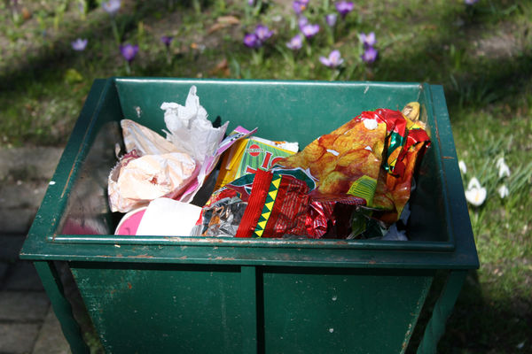 Müll sollte immer ordnungsgemäß entsorgt werden.