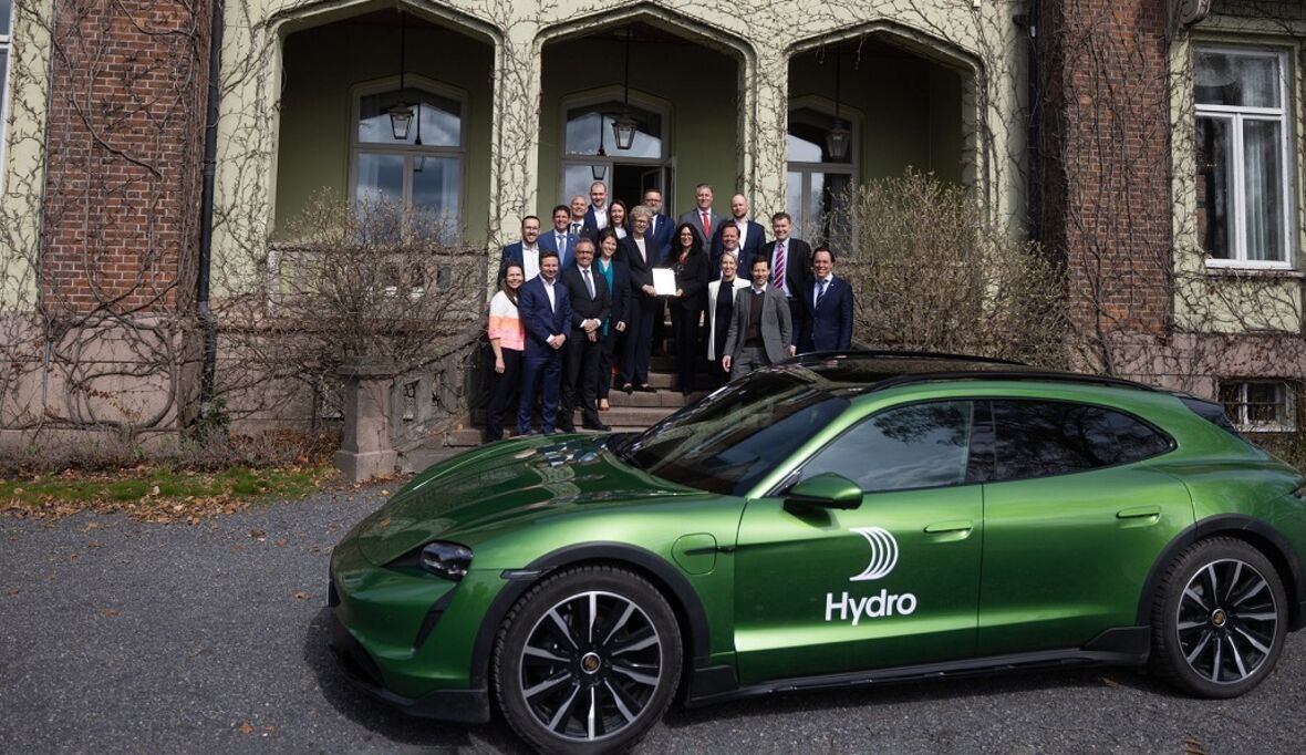 Porsche und Hydro: Reduktion der CO2-Emissionen in der Lieferkette