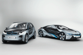 BMW i3 Concept &amp; i8 Concept. Bild: BMW