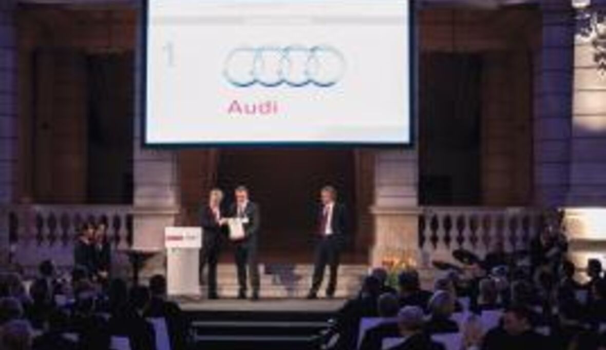 Audi als „Bester Arbeitgeber“ 2014 ausgezeichnet