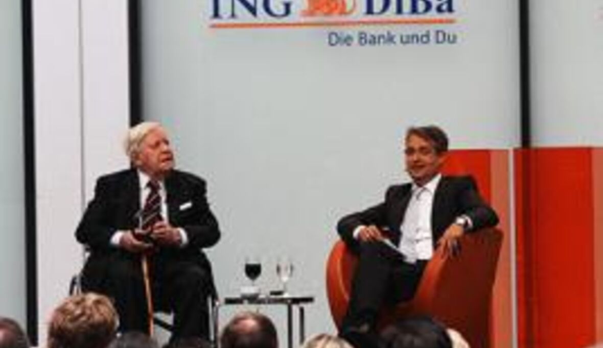 ING-DiBa feiert neue Zentrale mit Helmut Schmidt und Dirk Nowitzki 