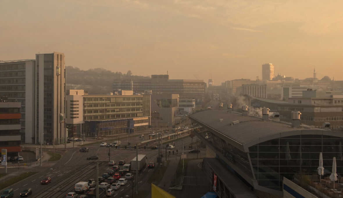 Angst-Räumen in der Stadt auf der Spur