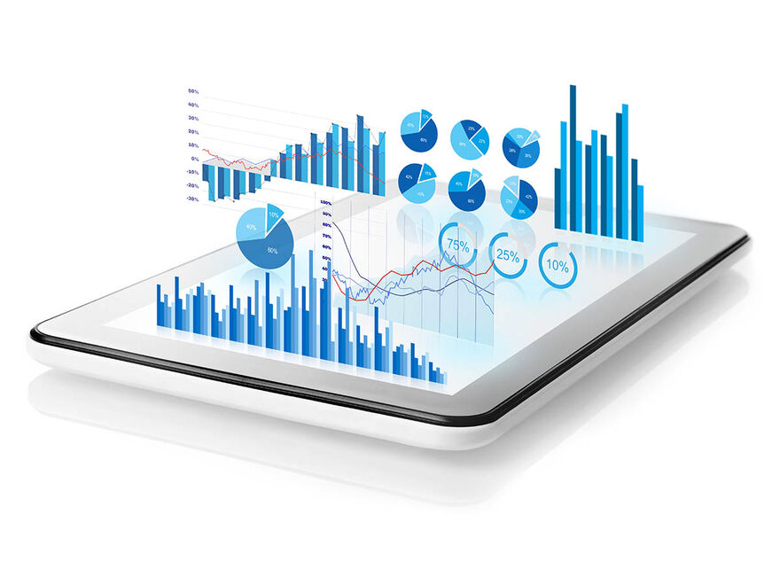 Tablet Reporting Charts