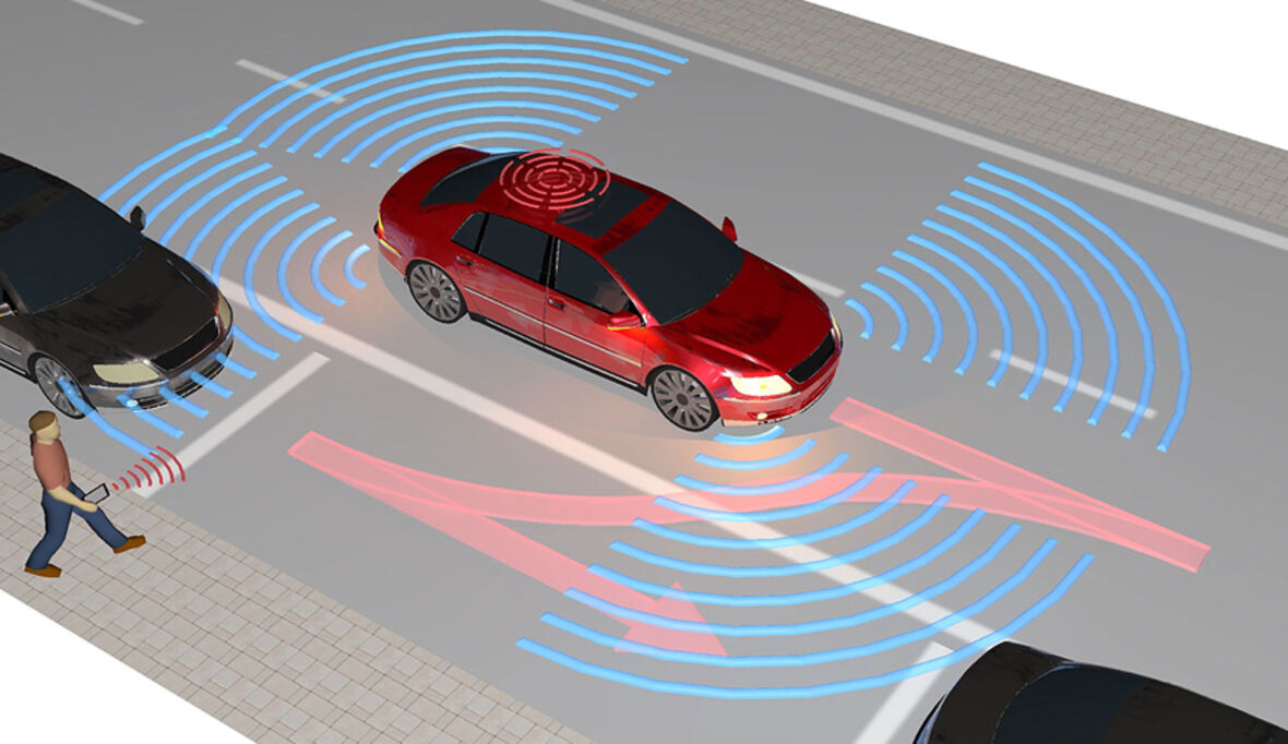 Elektroautos ohne Fahrer