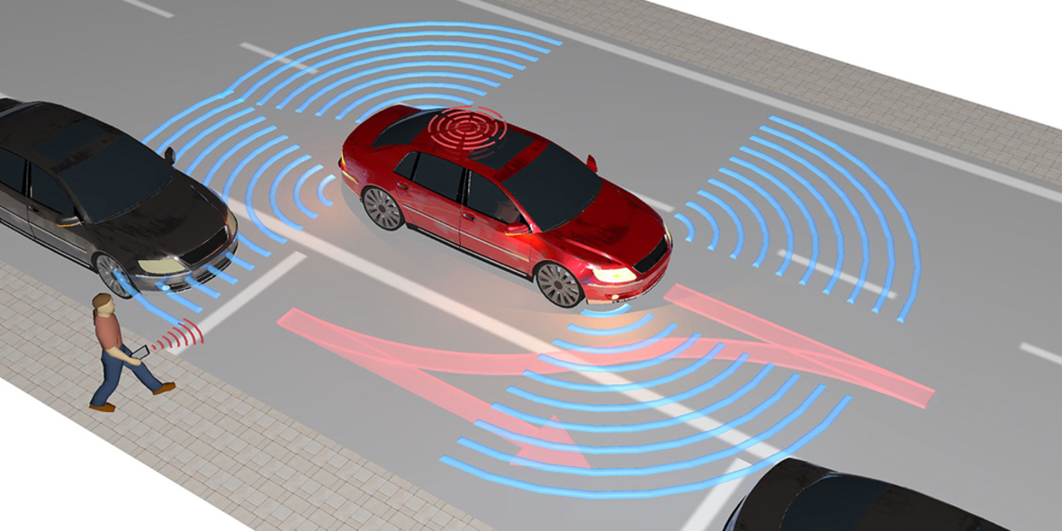 Elektroautos ohne Fahrer