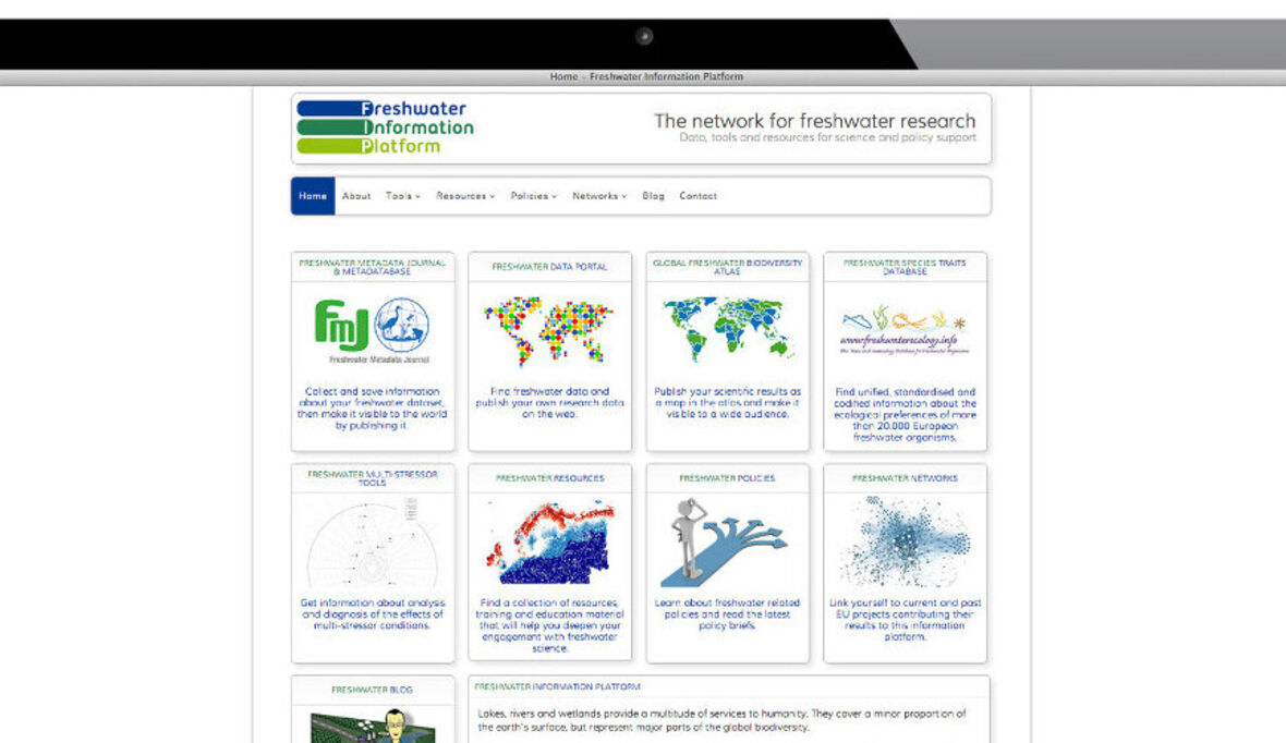 Erste europaweite Informationsplattform für Binnengewässer online