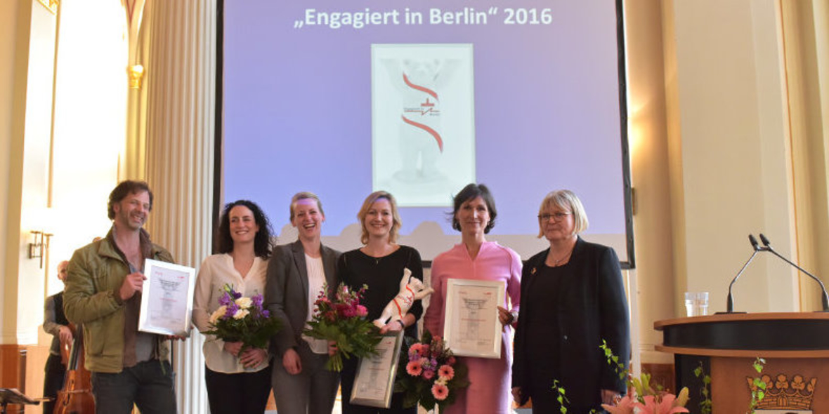 „Engagiert in Berlin“ 2016 - ImmobilienScout24 gewinnt Unternehmenspreis des Landes Berlin