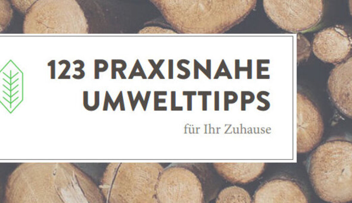 Praxisnahe Umwelttipps im Haushalt