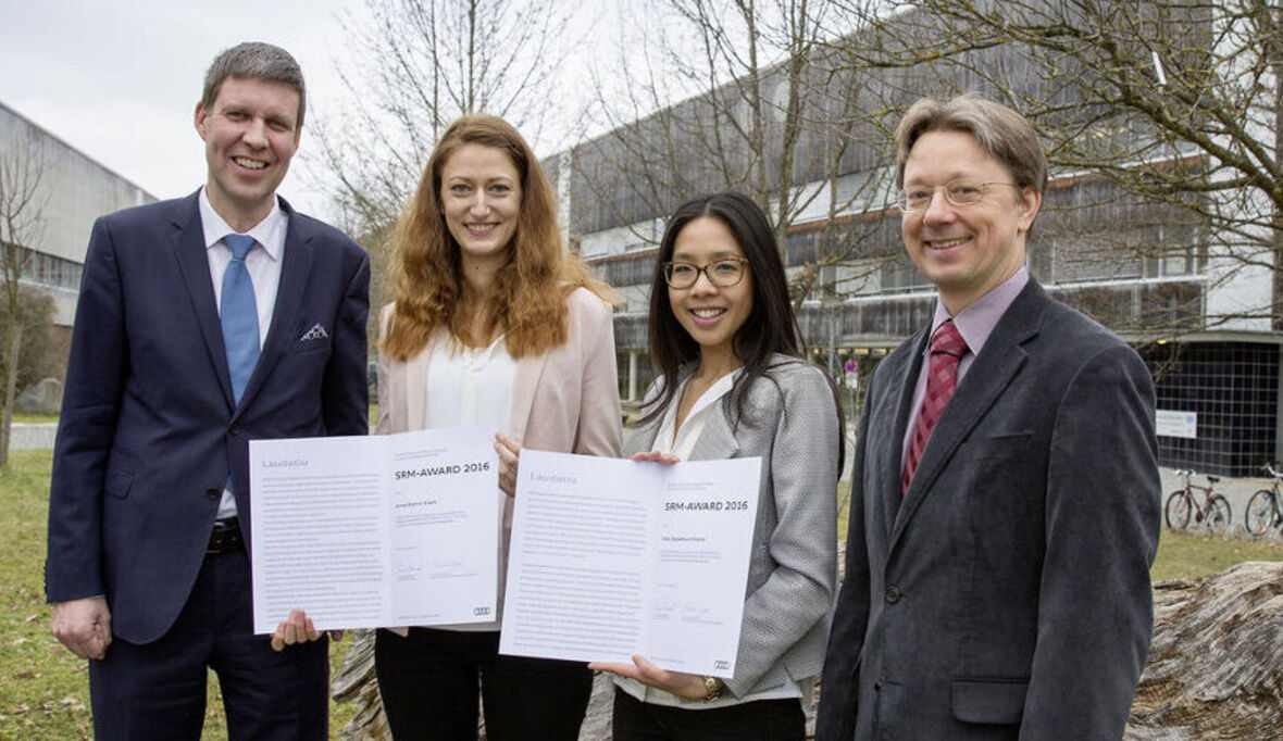 Beitrag zu Ressourcenmanagement: Audi ehrt junge Wissenschaftlerinnen 