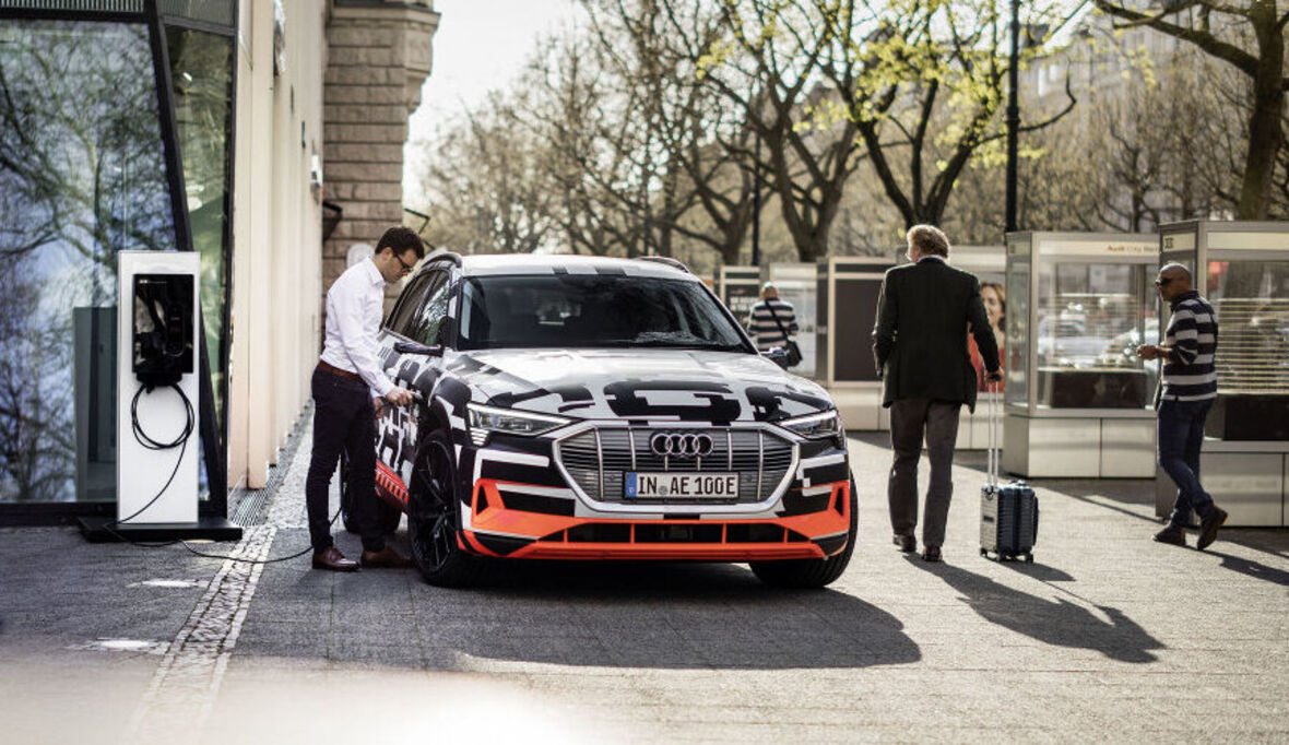 Audi vernetzt das Elektroauto mit dem Haus 