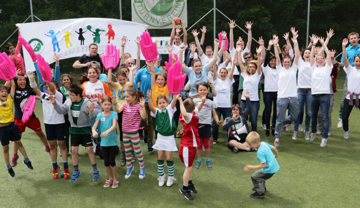 Gemeinsames Sportevent stärkt das Miteinander