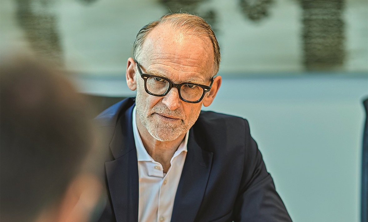 Dr. Ralf Düssel, Head of Sustainability bei Evonik.