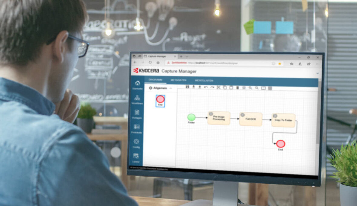 Arbeitsabläufe mit Kyocera Capture Manager automatisieren