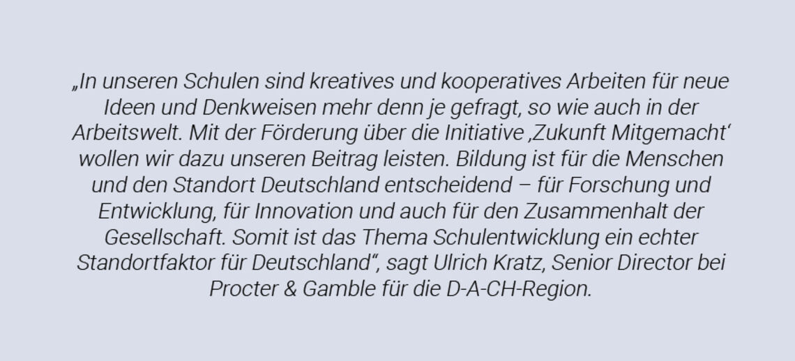 Ulrich Kratz, Senior Director bei Procter & Gamble für die D-A-CH-Region