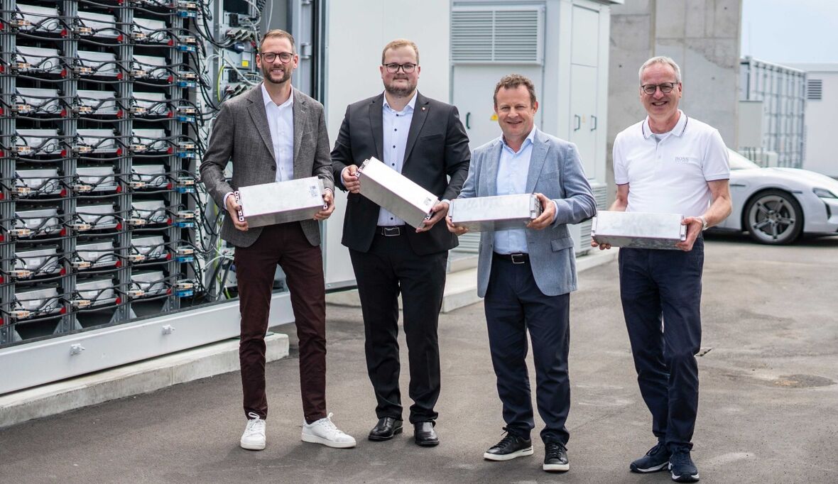 Porsche optimiert Energieversorgung durch revolutionären Batteriespeicher