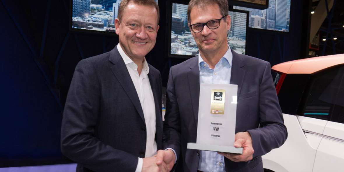 VW-Projekt gewinnt "Connected Car Award 2015"