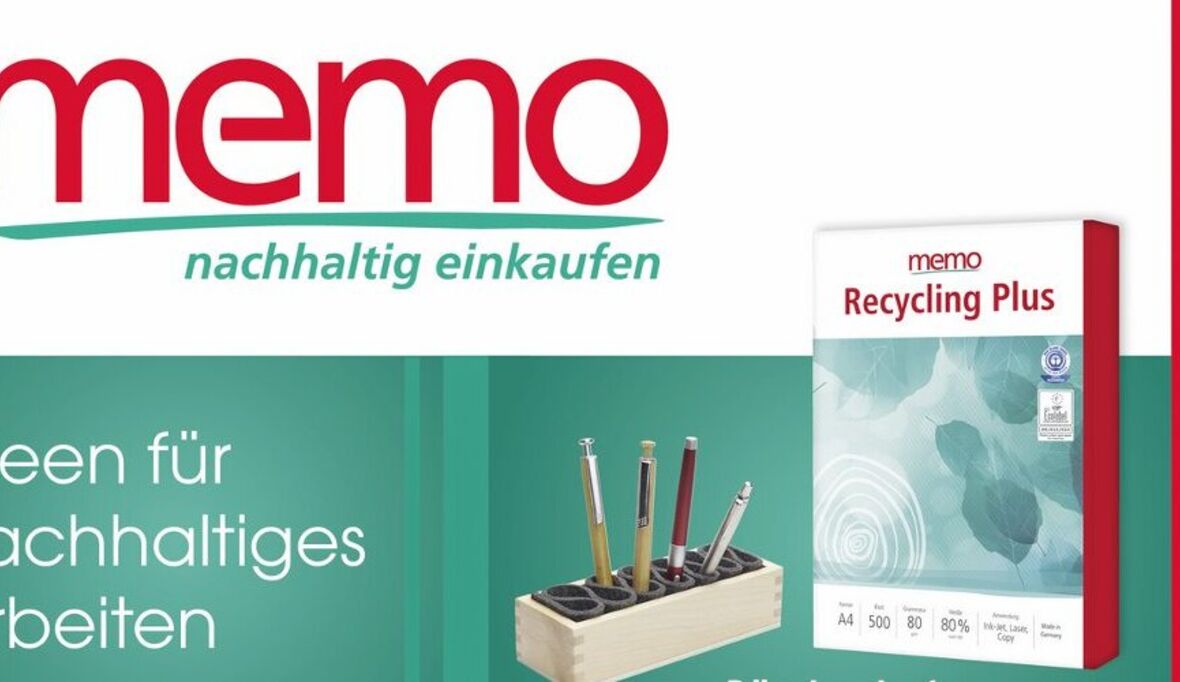 Neue memo-Kataloge für Gewerbekunden