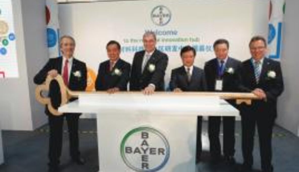 Bayer eröffnet asiatisches Innovationszentrum