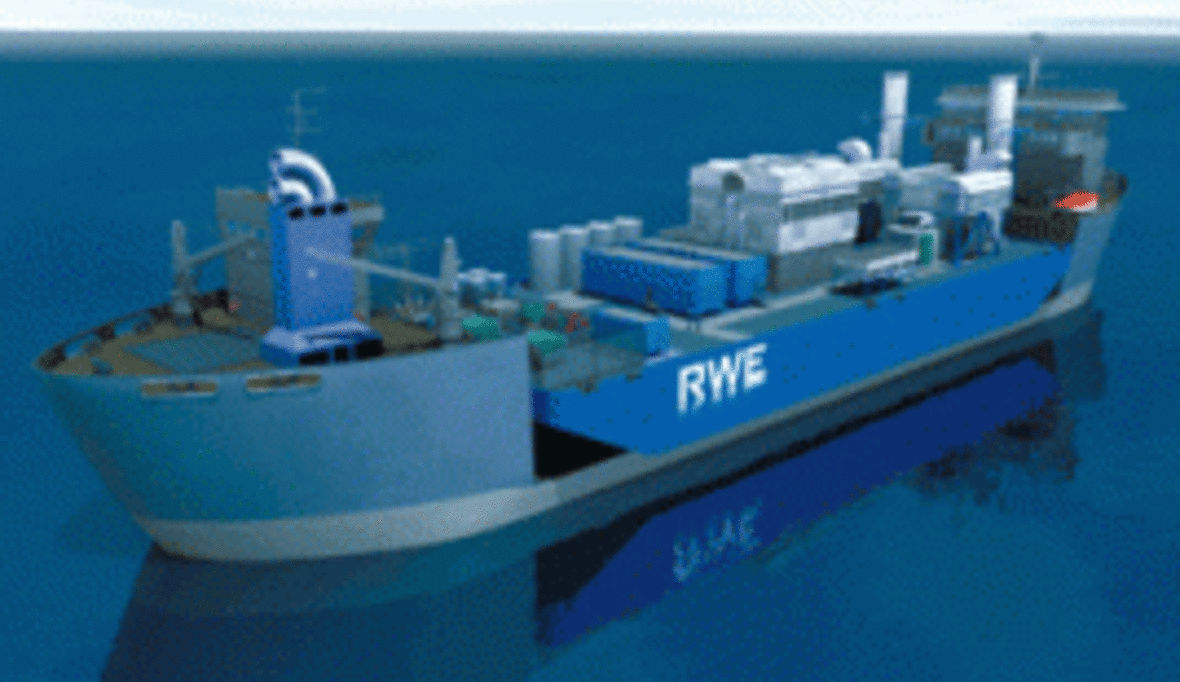 RWE Power setzt schwimmende Kraftwerke aufs Wasser