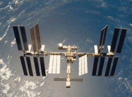 Bald Solarfarmen im Weltraum? Hier die ISS Station, Foto: NASA