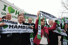 Eröffnungspavillon. Foto: Stadt Hamburg