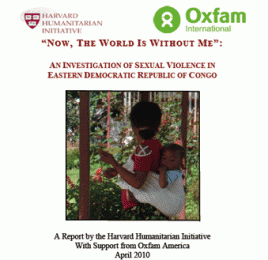 Oxfam Studie: "Now, the world is without me"