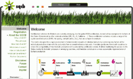 Webtool "Sustainability Quick Check for Biofuels"