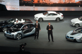 Impressionen von der IAA: Hier der Messestand von BMW. Foto: iaa.de