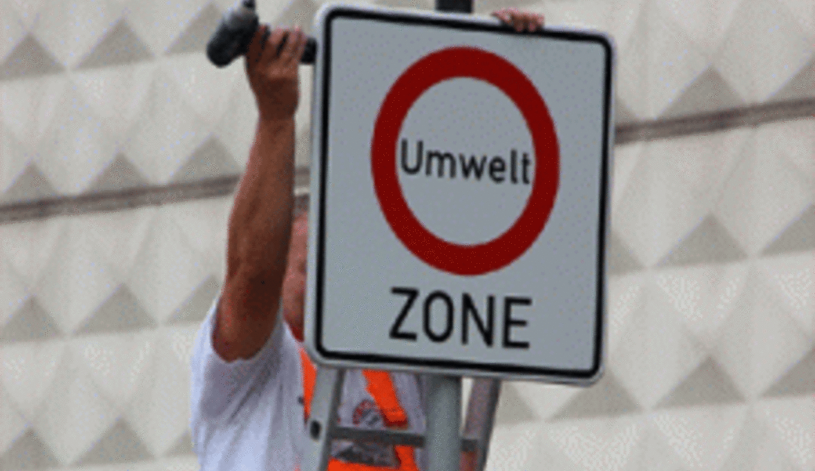 Mehrheit deutscher Städte verhindert Erfolg der Umweltzonen