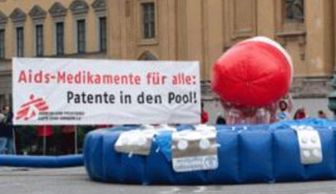 Aids: NGOs fordern von Pharmafirmen Patentfreigabe