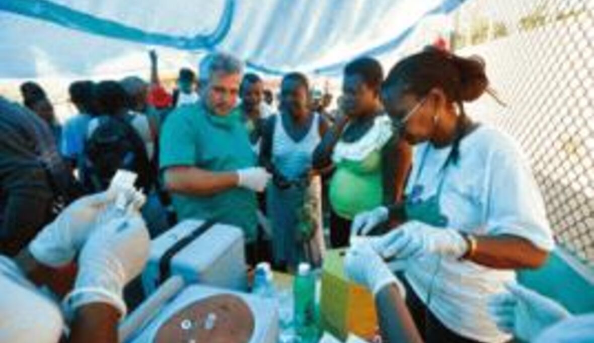 Bayer und Caritas finanzieren Gesundheitszentrum in Haiti