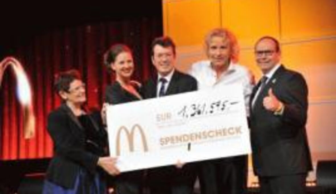 Große McDonald's Jubiläumsgala für den guten Zweck 