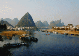 Li-River bei Yangshuo. Foto: Frank Wuestefeld, Flickr.com