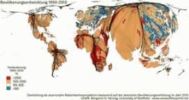 Bild: Worldmapper-Projekt an der Universität Sheffield