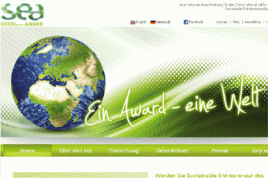 Screenshot von se-award.org.